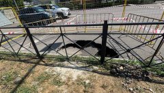 Провал на коллекторе на улице Гастелло в Тамбове начнут устранять 8 июля